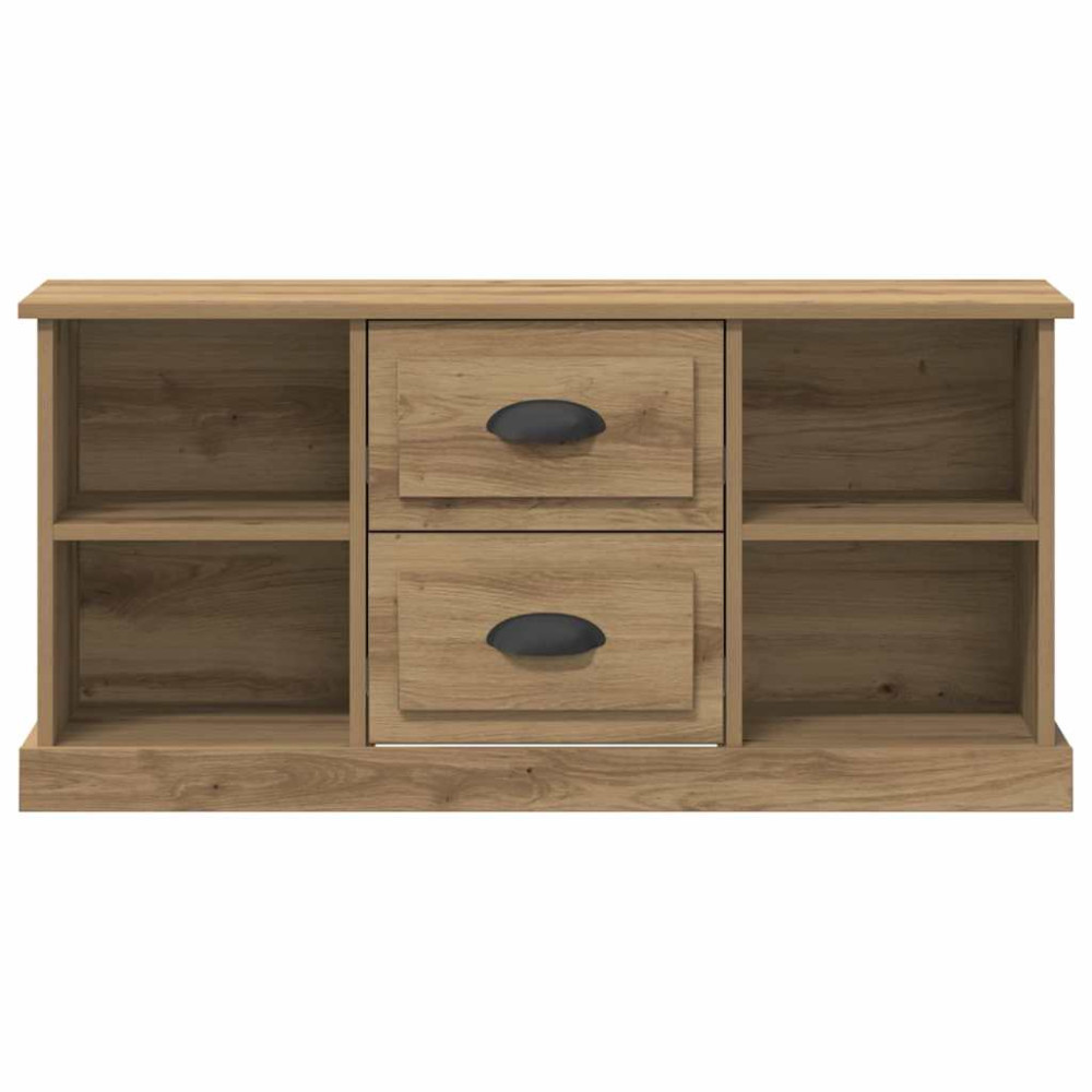 Produktbild för TV-skåp 99,5 x 35,5 x 48 cm Artisan Ek Konstruerat trä