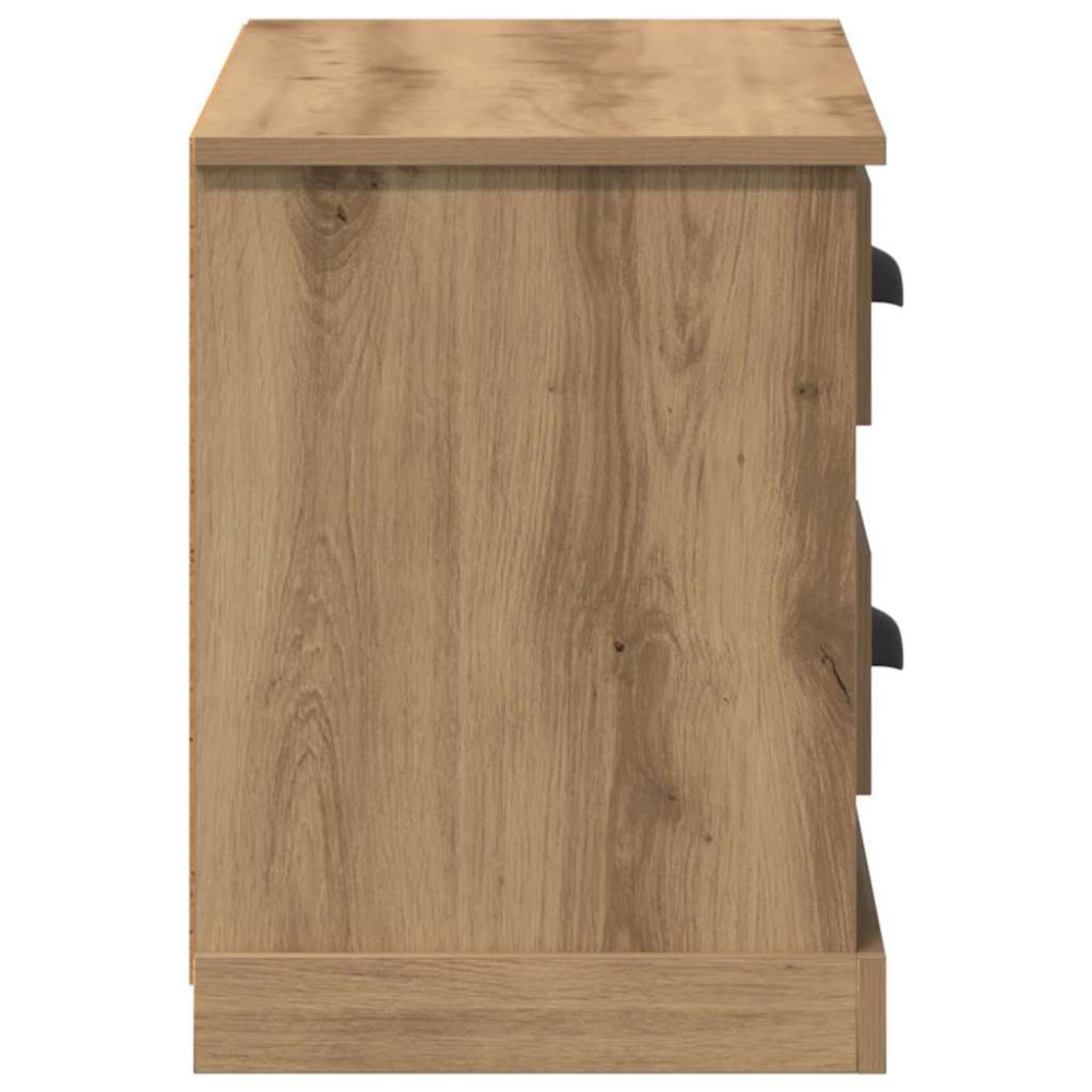 Produktbild för TV-skåp 99,5 x 35,5 x 48 cm Artisan Ek Konstruerat trä