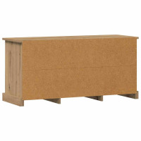 Produktbild för TV-skåp 99,5 x 35,5 x 48 cm Artisan Ek Konstruerat trä