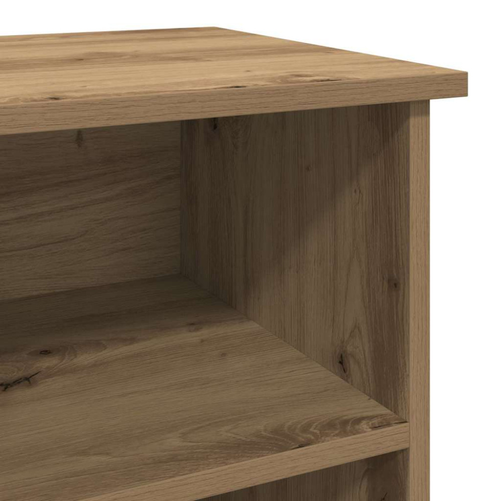 Produktbild för TV-skåp 99,5 x 35,5 x 48 cm Artisan Ek Konstruerat trä