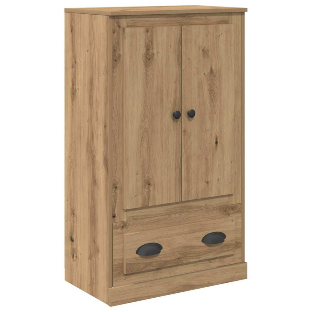 Produktbild för Skåp med låda Artisan Ek 60 x 35,5 x 103,5 cm Konstruerat trä