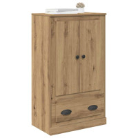 Produktbild för Skåp med låda Artisan Ek 60 x 35,5 x 103,5 cm Konstruerat trä