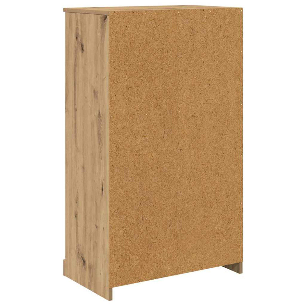 Produktbild för Skåp med låda Artisan Ek 60 x 35,5 x 103,5 cm Konstruerat trä