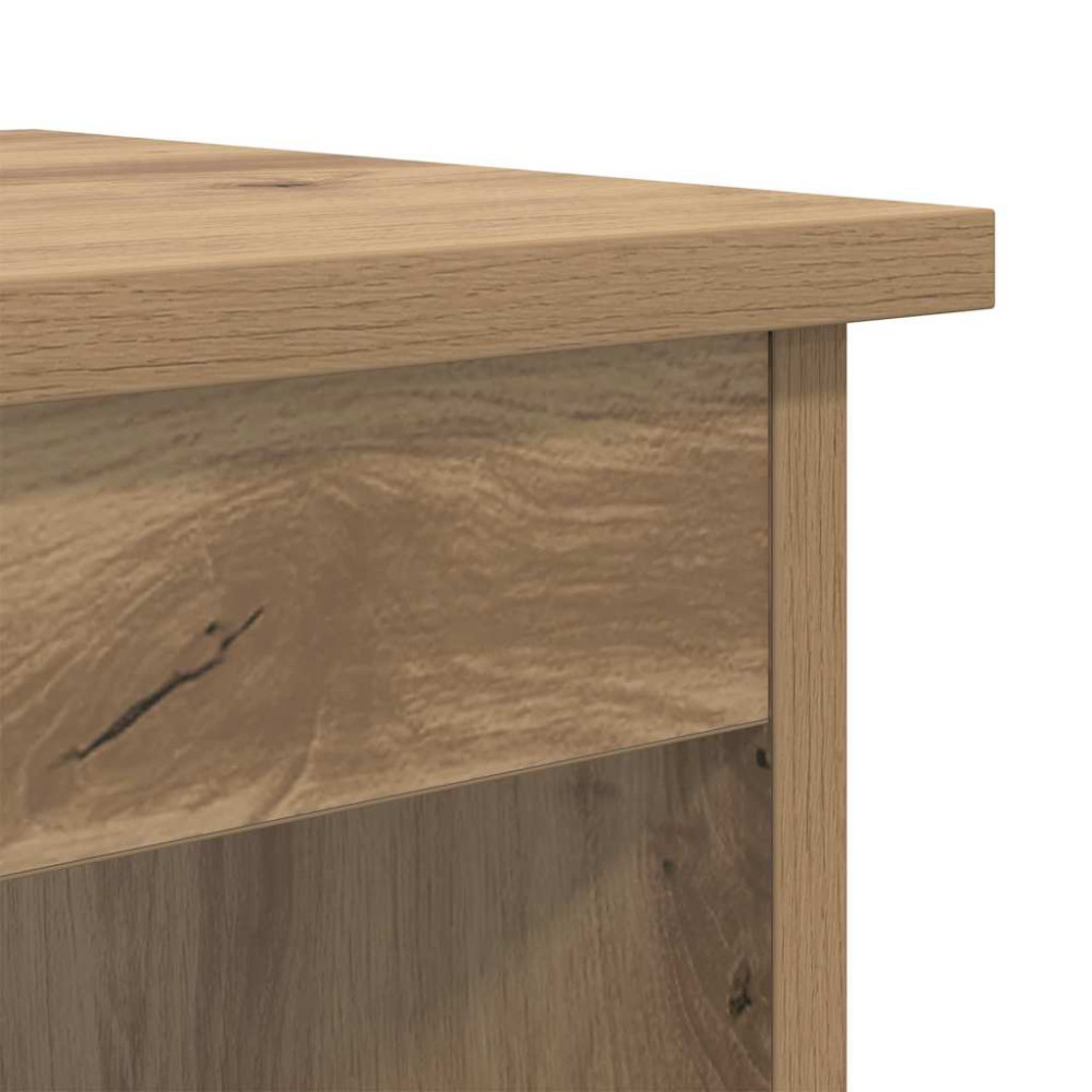 Produktbild för Kaffeebord 3 pcs Artisan Ek Konstruerat trä