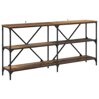 Produktbild för Konsolbord Gammalt trä 160 x 30 x 75 cm Konstruerat trä