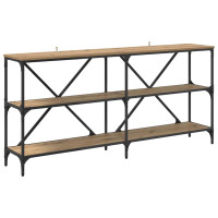 Produktbild för Konsolbord Artisan Ek 160 x 30 x 75 cm Konstruerat trä