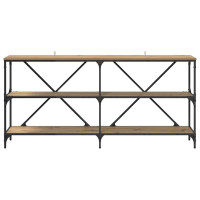 Produktbild för Konsolbord Artisan Ek 160 x 30 x 75 cm Konstruerat trä
