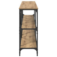 Produktbild för Konsolbord Artisan Ek 160 x 30 x 75 cm Konstruerat trä