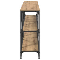 Produktbild för Konsolbord Artisan Ek 180 x 30 x 75 cm Konstruerat trä