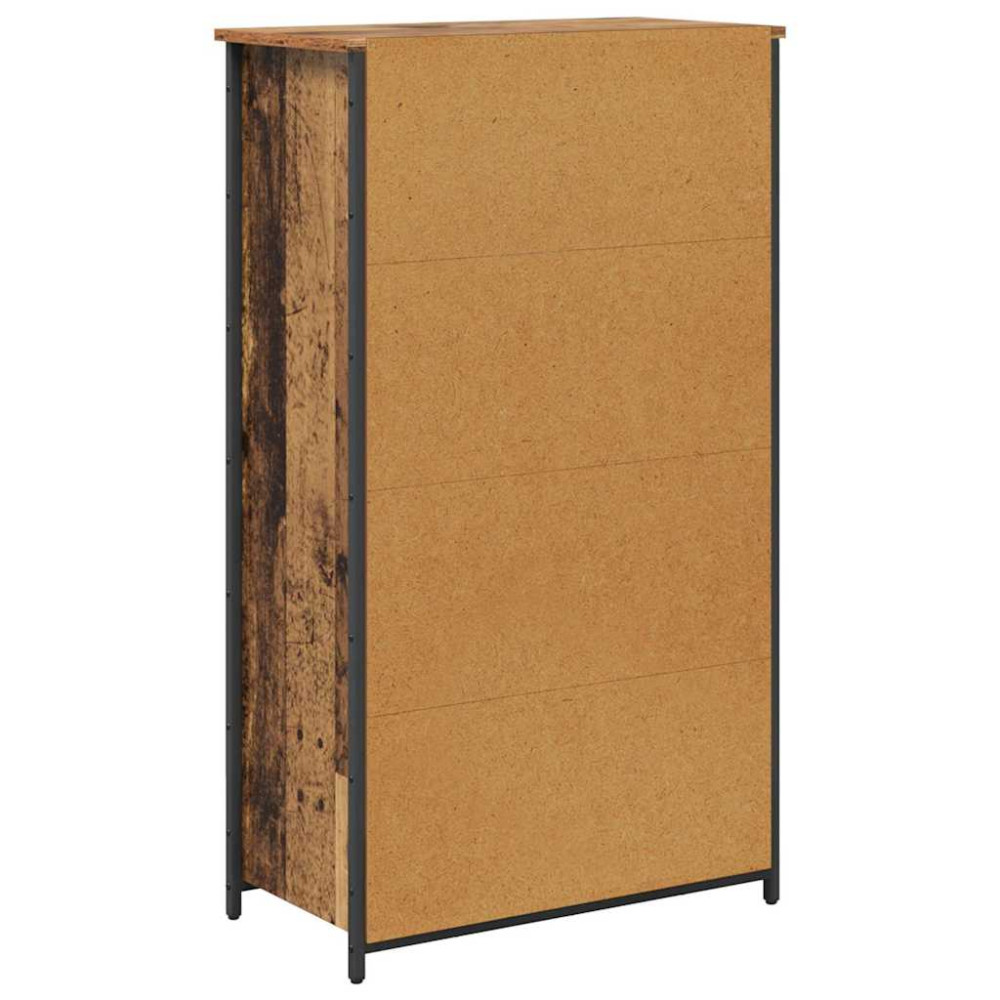 Produktbild för Skåp Gammalt trä 62 x 32 x 106,5 cm Konstruerat trä