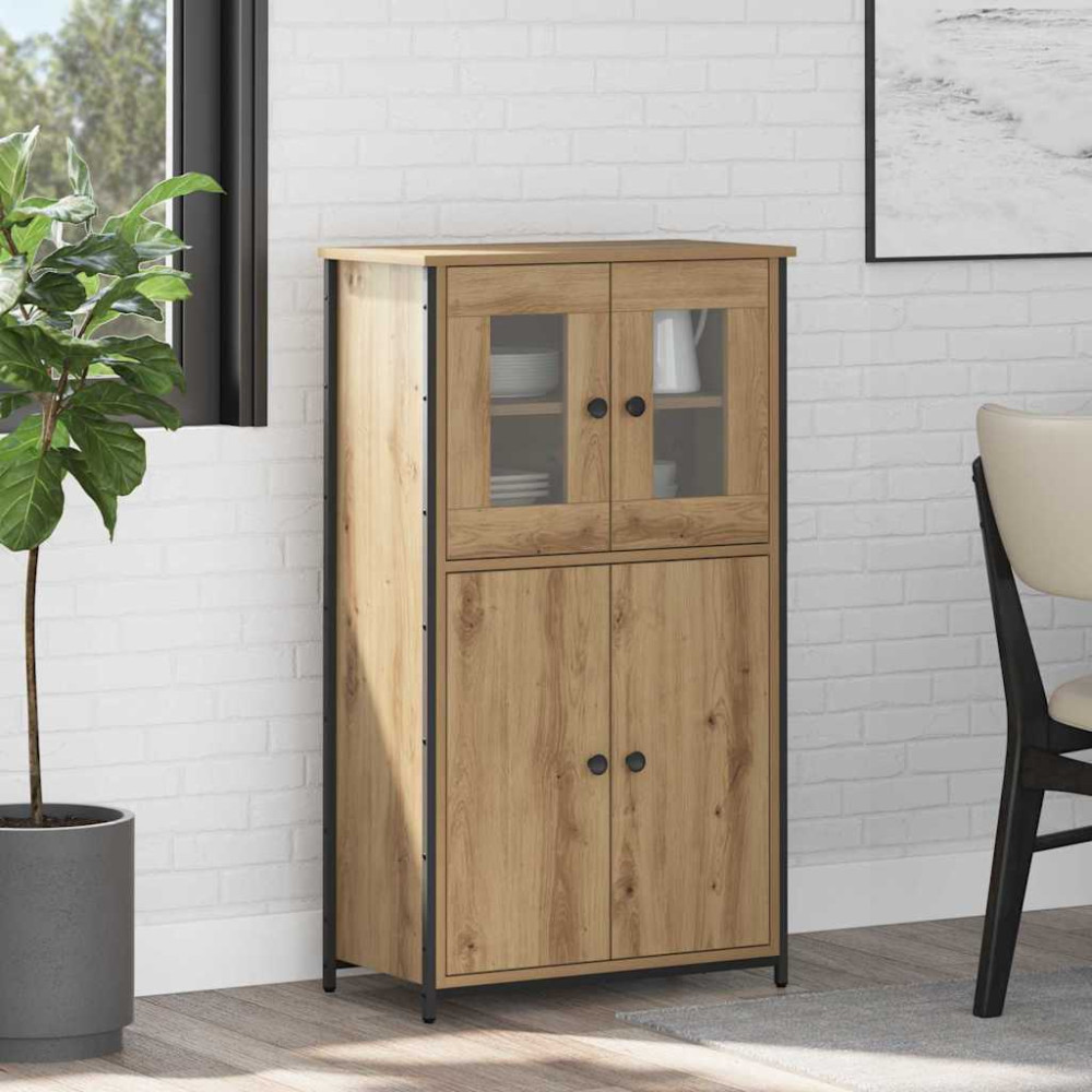 Produktbild för Skåp Artisan Ek 62 x 32 x 106,5 cm Konstruerat trä