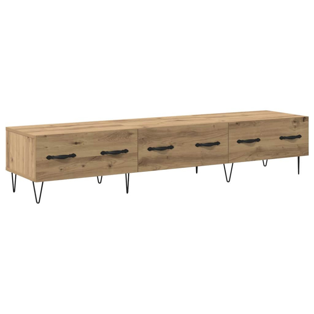 Produktbild för TV-skåp 150 x 36 x 30 cm artisan ek Konstruerat trä