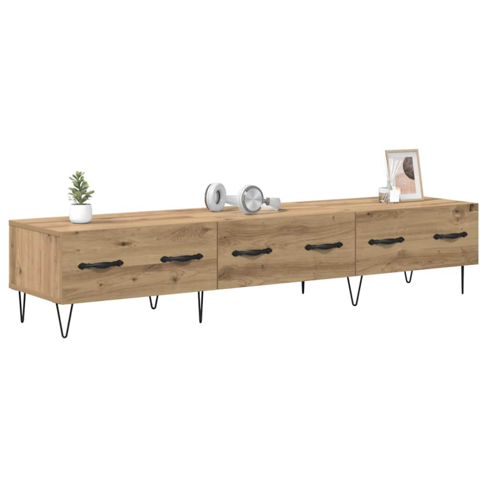 Produktbild för TV-skåp 150 x 36 x 30 cm artisan ek Konstruerat trä