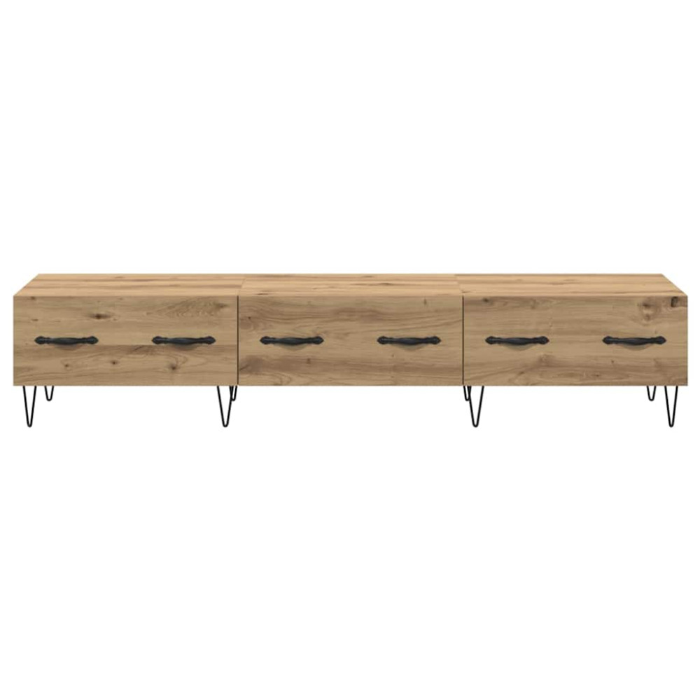 Produktbild för TV-skåp 150 x 36 x 30 cm artisan ek Konstruerat trä