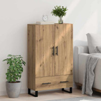 Produktbild för Skåp med låda Artisan Ek 69,5 x 30 x 115 cm Konstruerat trä