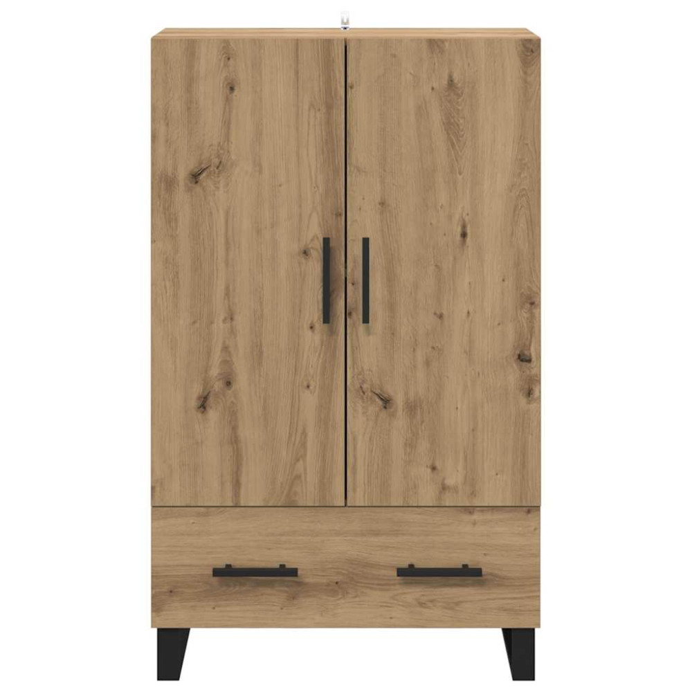 Produktbild för Skåp med låda Artisan Ek 69,5 x 30 x 115 cm Konstruerat trä