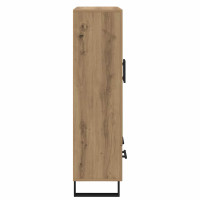 Produktbild för Skåp med låda Artisan Ek 69,5 x 30 x 115 cm Konstruerat trä