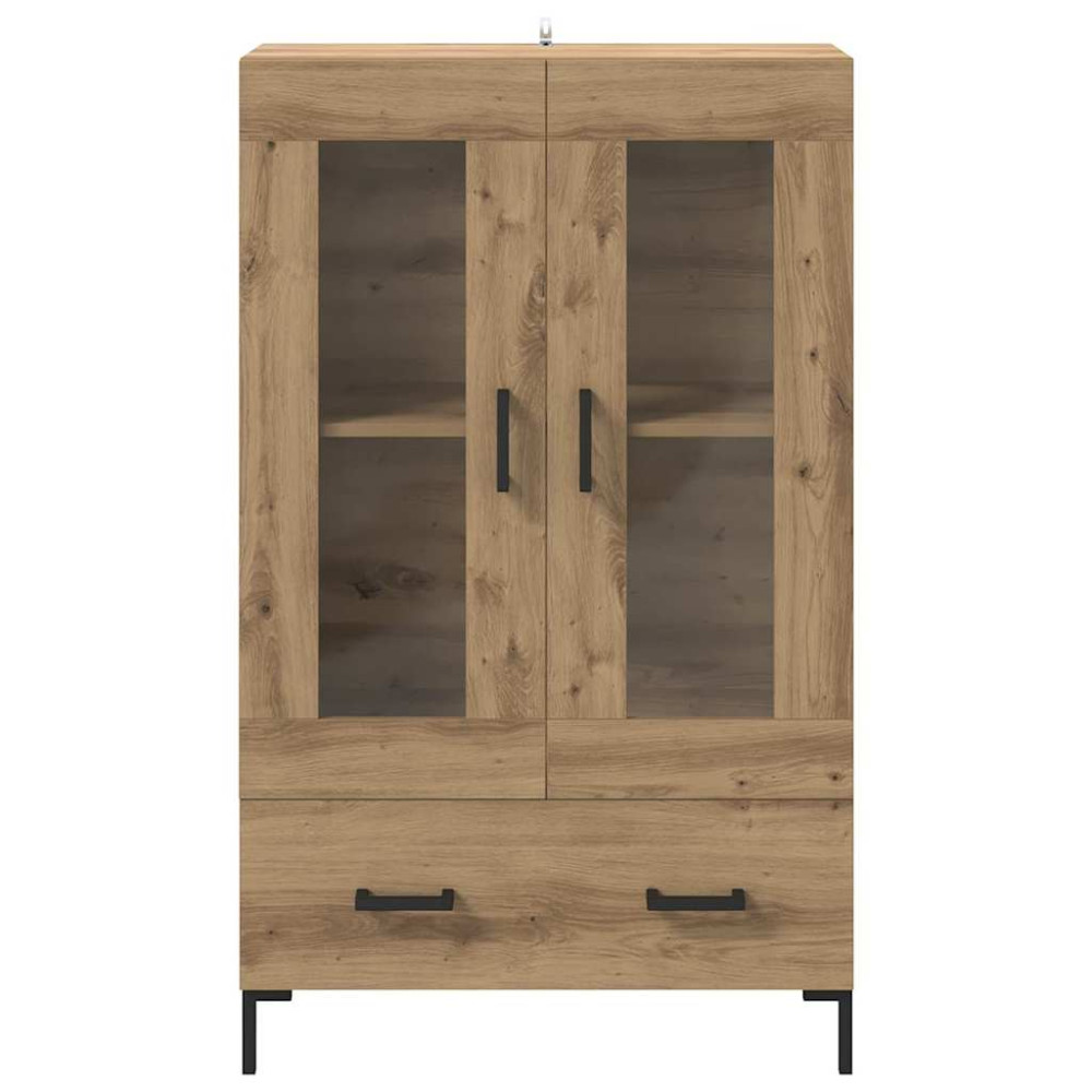 Produktbild för Skåp med låda Artisan Ek 69,5 x 31 x 115 cm Konstruerat trä