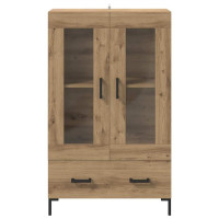 Produktbild för Skåp med låda Artisan Ek 69,5 x 31 x 115 cm Konstruerat trä