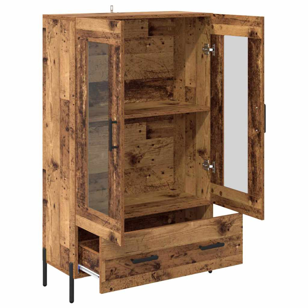Produktbild för Skåp Corona Gammalt trä 69,5 x 31 x 115 cm Konstruerat trä