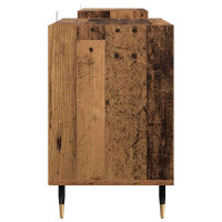 Produktbild för TV-skåp Gammalt trä 160 x 35 x 55 cm Konstruerat trä
