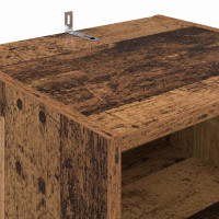 Produktbild för TV-skåp Gammalt trä 160 x 35 x 55 cm Konstruerat trä