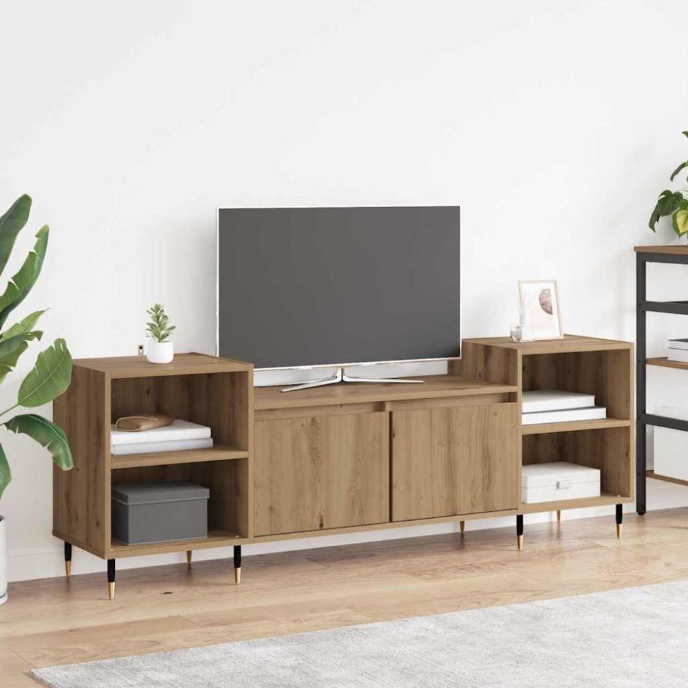 Produktbild för TV-skåp Artisan Ek 160 x 35 x 55 cm Konstruerat trä