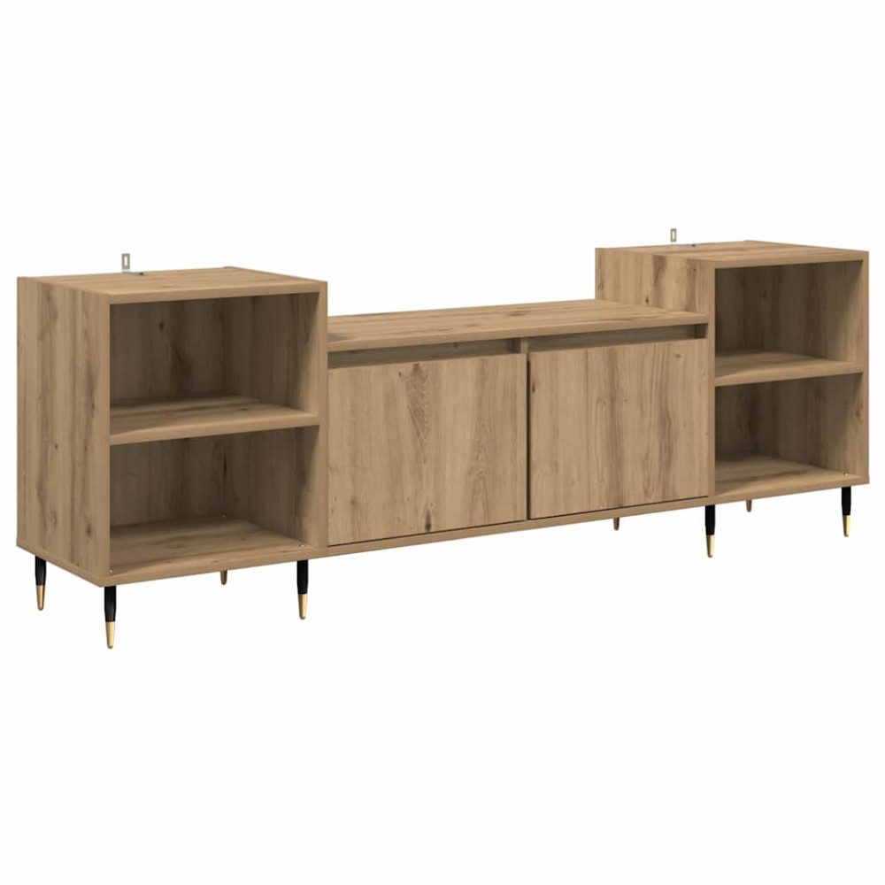 Produktbild för TV-skåp Artisan Ek 160 x 35 x 55 cm Konstruerat trä