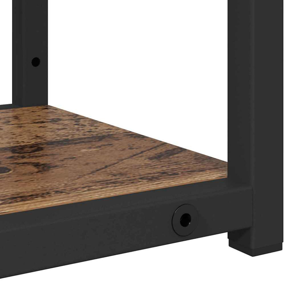 Produktbild för Vägg hylla Gammalt trä 60 x 21 x 78,5 cm Konstruerat trä