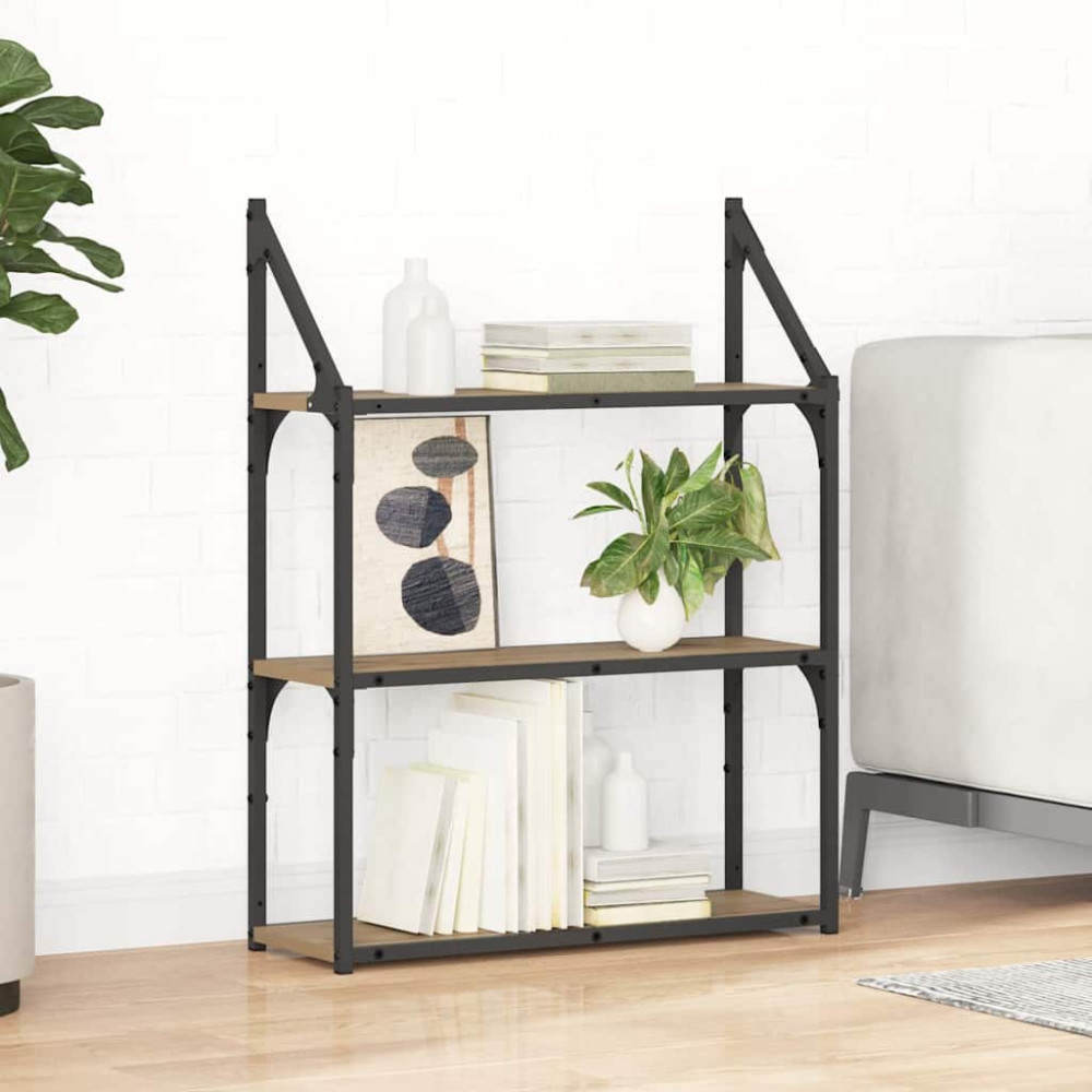 Produktbild för Vägg hylla Artisan Ek 60 x 21 x 78,5 cm Konstruerat trä