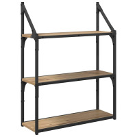 Produktbild för Vägg hylla Artisan Ek 60 x 21 x 78,5 cm Konstruerat trä