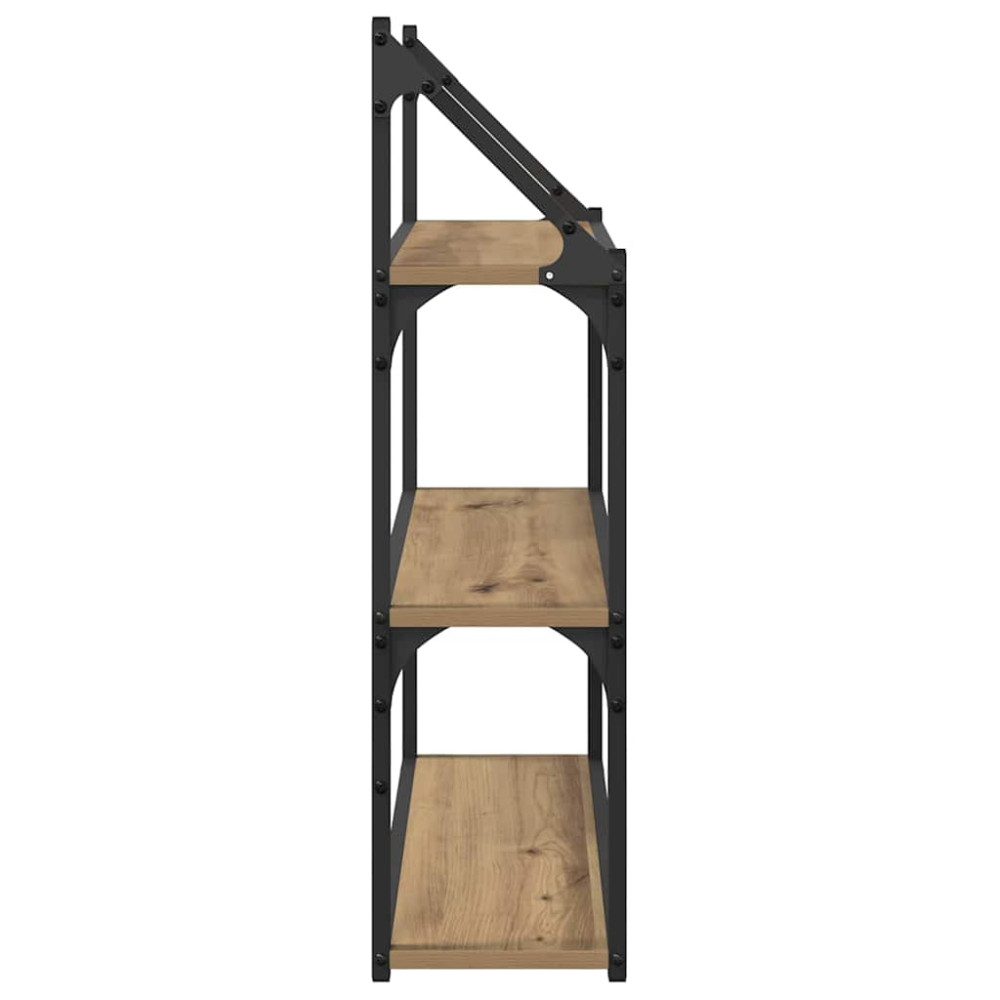 Produktbild för Vägg hylla Artisan Ek 60 x 21 x 78,5 cm Konstruerat trä