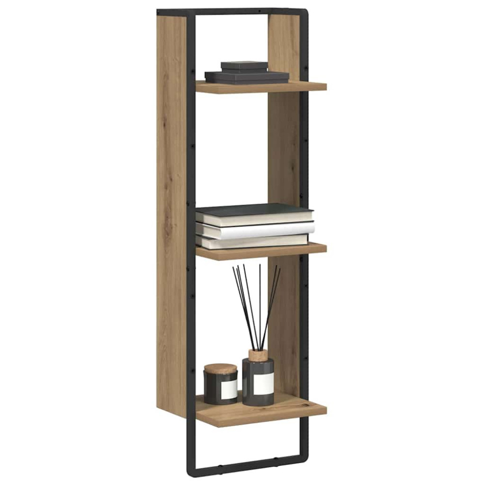 Produktbild för Vägg hylla Artisan Ek 30 x 25 x 100 cm Konstruerat trä