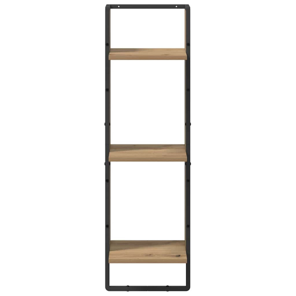 Produktbild för Vägg hylla Artisan Ek 30 x 25 x 100 cm Konstruerat trä