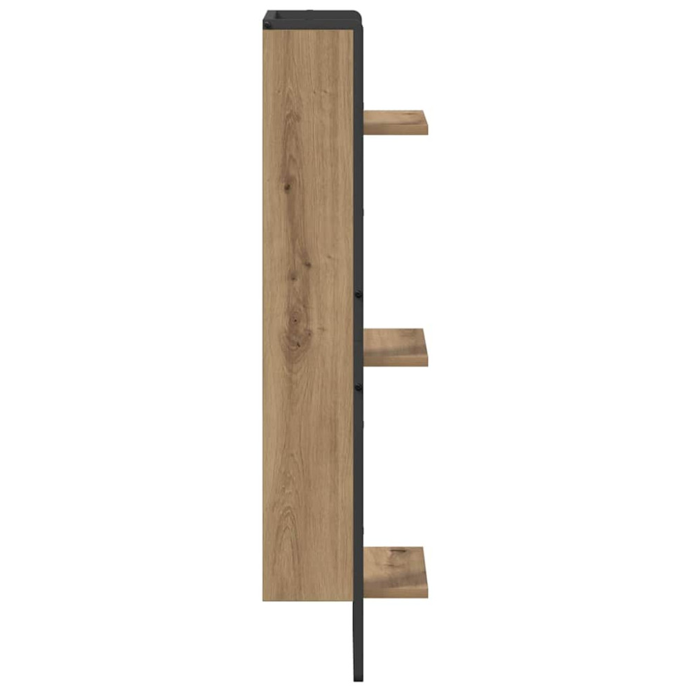 Produktbild för Vägg hylla Artisan Ek 30 x 25 x 100 cm Konstruerat trä