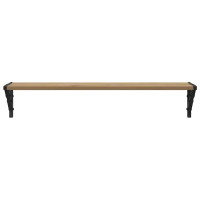 Produktbild för Vägg hyllor 2 pcs Artisan Ek 80 x 15 x 15,5 cm Konstruerat trä