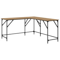 Produktbild för Skrivbord Artisan Ek 149 x 149 x 75 cm Konstruerat trä