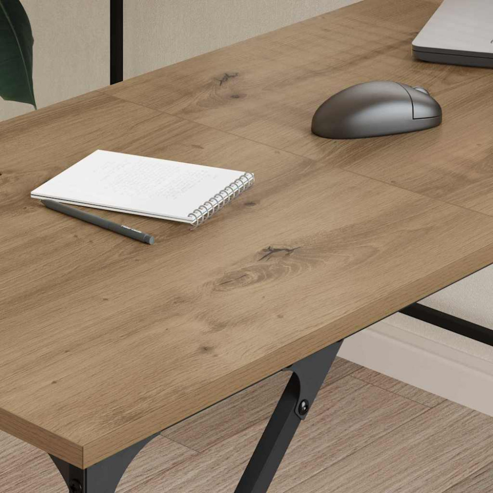 Produktbild för Skrivbord Artisan Ek 149 x 149 x 75 cm Konstruerat trä