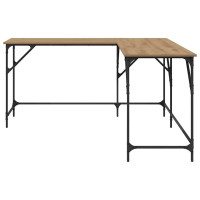 Produktbild för Skrivbord Artisan Ek 149 x 149 x 75 cm Konstruerat trä