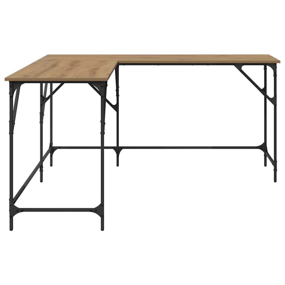 Produktbild för Skrivbord Artisan Ek 149 x 149 x 75 cm Konstruerat trä