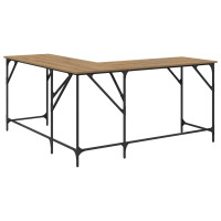 Produktbild för Skrivbord Artisan Ek 149 x 149 x 75 cm Konstruerat trä