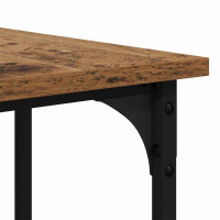 Produktbild för Skrivbord Gammalt trä 139 x 139 x 75 cm Konstruerat trä