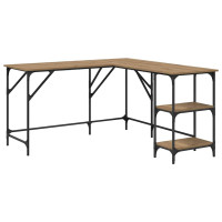 Produktbild för Skrivbord Artisan Ek 139 x 139 x 75 cm Konstruerat trä