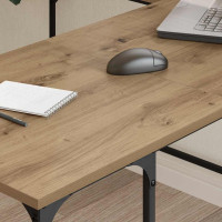 Produktbild för Skrivbord Artisan Ek 139 x 139 x 75 cm Konstruerat trä