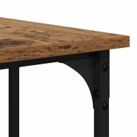 Produktbild för Skrivbord Gammalt trä 139 x 139 x 75 cm Konstruerat trä