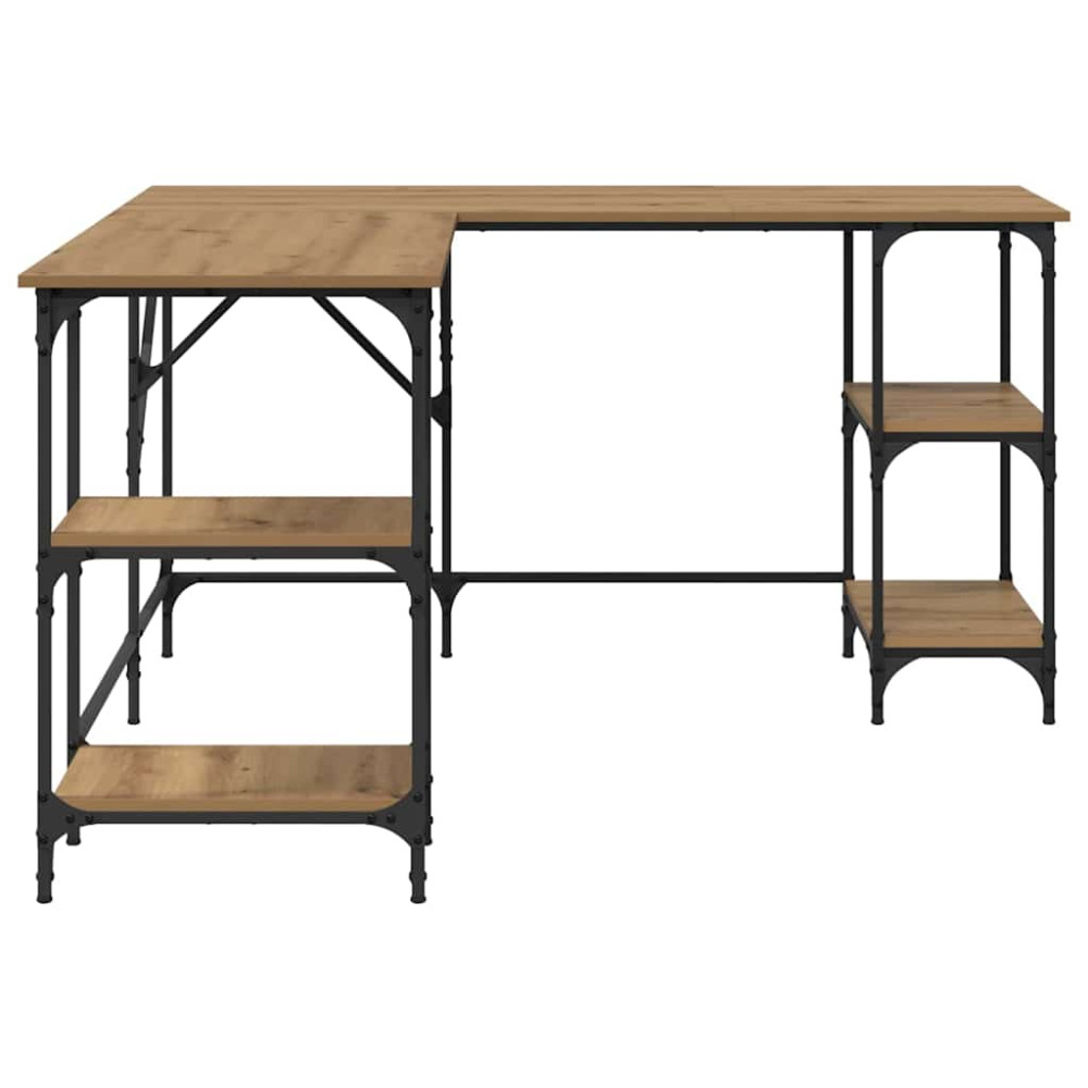 Produktbild för Skrivbord Artisan Ek Konstruerat trä 139 x 139 x 75 cm