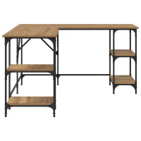Produktbild för Skrivbord Artisan Ek Konstruerat trä 139 x 139 x 75 cm