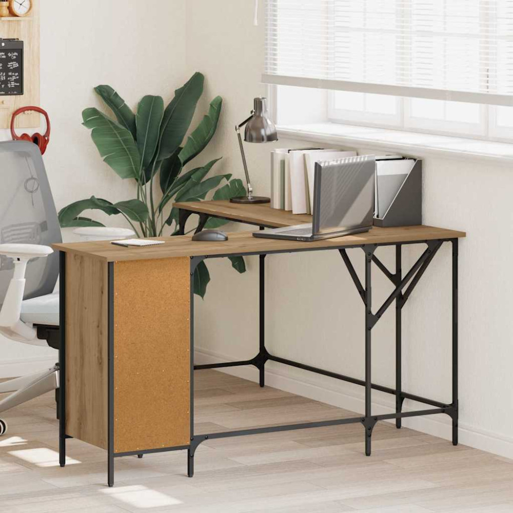 Produktbild för Skrivbord Artisan Ek 141 x 141 x 75 cm Konstruerat trä