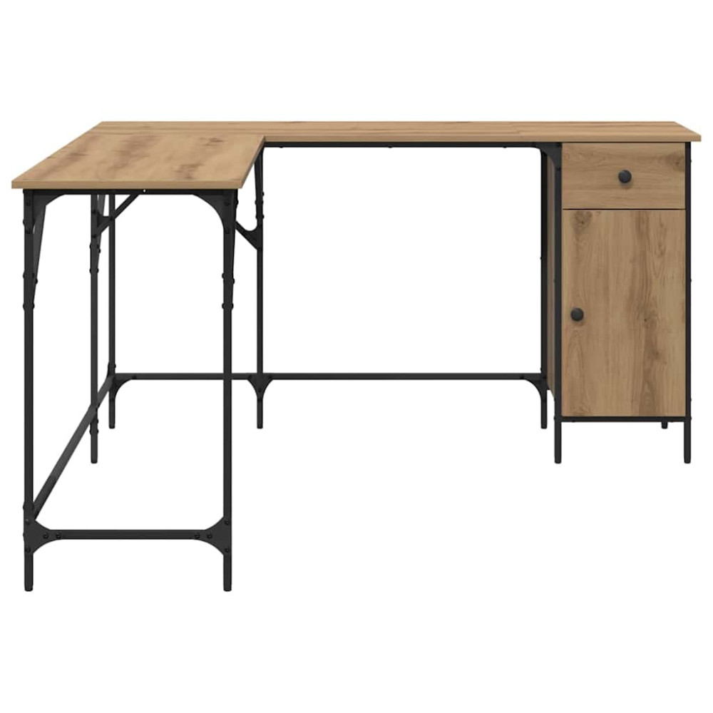 Produktbild för Skrivbord Artisan Ek 141 x 141 x 75 cm Konstruerat trä
