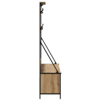 Produktbild för Klädhängare Artisan Ek 100 x 41 x 184 cm Konstruerat trä